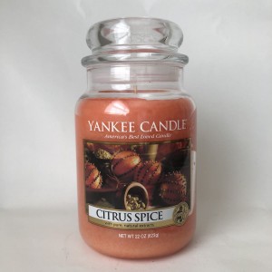 Yankee Candle ~ CITRUS SPICE ~ *Free Shipping* 22oz Large Jar 609032118686  223103525755